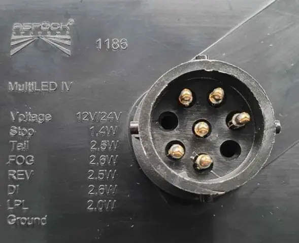 Aspock MultiLED 4 rechts 241x141x71 mm - LED - 5 polige connector
